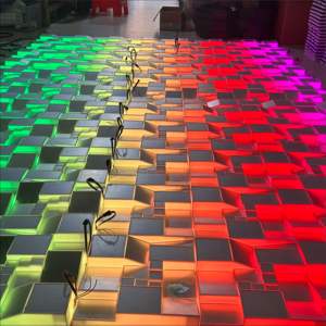 DMX Auto-run Interactive Disco <span class=keywords><strong>Game</strong></span>-Luces de arandela de pared para Parque Deportivo, Cuadrado y sala de juegos, activo - Product Image 3