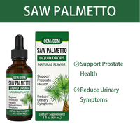 Complément Liquide de Palmier Nain Marque Blanche - OEM/ODM pour le Soutien de la Prostate et le Soulagement des Symptômes Urinaires, Gouttes Aromatisées Naturelles 60 ml