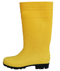 rubber boots yellow