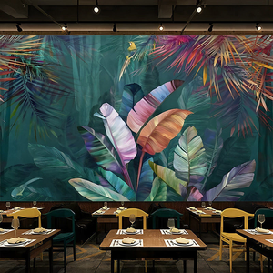 Papel Tapiz Mural 3D Personalizado OEM con Diseño de Corazón y Paisaje Oceánico, Arte Mural de Naturaleza al por Mayor, Material Decorativo para Restaurantes y Hoteles - Product Image 6