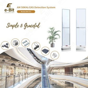 ระบบตรวจจับความปลอดภัย EAS สำหรับร้านค้า ป้องกันการขโมย ใช้คลื่นเสียงอะคริลิก 58 กิโลเฮิรตซ์ พร้อมไฟแจ้งเตือน ระยะตรวจจับสูงสุด 3 เมตร - Product Image 2