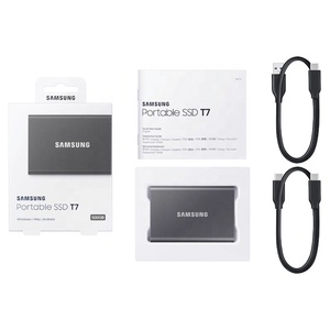 Disco Duro SSD Portátil Original T7 de 1 TB, 2 TB, 4 TB, USB 3.1, Unidades de Estado Sólido Externas para Computadora de Escritorio, Portátil, PC, SSD Externo 1 - Product Image 4
