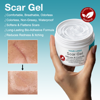 Gel cicatrisant en silicone de qualité médicale, invisible, naturel, sain, lissant, adoucissant, réparateur rapide, atténuant les taches, marque privée