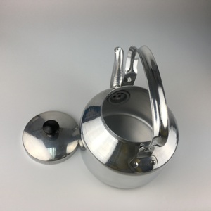 Bouilloire en métal à sifflet sonore à ébullition rapide pour cuisinière à gaz, théière 3,5 L, écologique, vintage, de luxe, décontractée, minimaliste, bohème, tropicale - Product Image 2