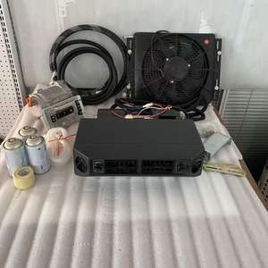 Compresor de aire acondicionado eléctrico Universal 12V A/C debajo del tablero Evaporador de CA Kit de aire acondicionado de coche <span class=keywords><strong>para</strong></span> coche viejo - Product Image 6