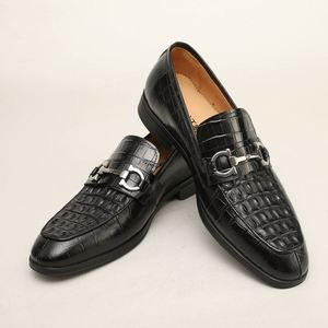 Nuevos Zapatos Formales de Diseño para Hombre - Zapatos de Punta Cuadrada de Alta Gama con Función de Aumento de Altura para Fiestas y Bodas - Product Image 2