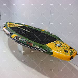 ロッドホルダー付きインフレータブル釣りパドルボード - Product Image 1