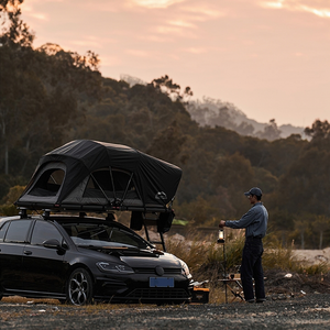 Tente de toit de voiture OEM double couche pour 2 personnes avec échelle, ouverture automatique rapide, résistante à la neige et à l'eau pour SUV/camion, toutes saisons - Product Image 6