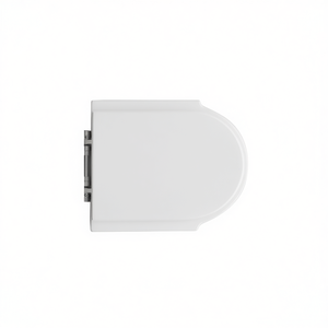 Asiento de inodoro para Dolomite Zagara, forma de jarrón, 50,5 cm, blanco - Product Image 3