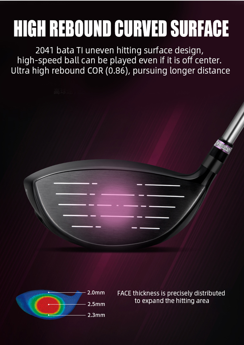 PGM MG041 women 2022 golf club driver custom logo 450cc ladies golf