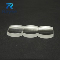 Customized cylindrical lens, flat convex and flat concave style, for light path calibration of medical aesthetic instruments