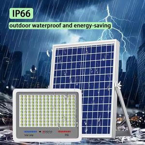 Projecteurs solaires LED d'extérieur IP67, angle de faisceau 120°, télécommande, montage en surface, éclairage paysager, certifié ROHS - Product Image 1