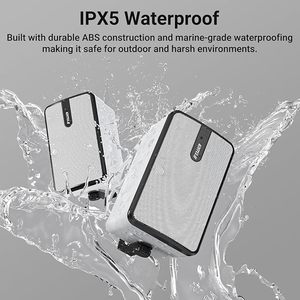 Inwa Upgraded for Glass & Bamboo Cabinet Outdoor <b>Speakers</b> with 30-50W Output Power - Product Image 4