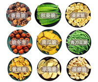 Frutas y Verduras Mixtas Liofilizadas Naturales y Saludables Chinas