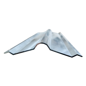 Protections d'angle en <span class=keywords><strong>vinyle</strong></span> haute résistance avec insert en aluminium à angle de 135 degrés, protections d'angle à angle de 135 degrés, protection d'angle murale à aile de 2 pouces - Product Image 2