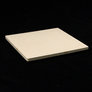 Placa Rectangular de <span class=keywords><strong>Cordierita</strong></span> para Pizza, Resistente a Altas Temperaturas, Placas Cerámicas Refractarias para Horno, Temperatura Máxima de 1200F, Cortable - Product Image 3