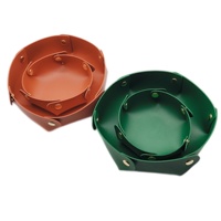 Boîte de rangement en cuir PU de style nordique BOSHIHO, design à ouverture supérieure, durable, petite et grande, pour le bureau, le maquillage, les accessoires de papeterie