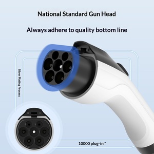 Estación de Carga para Vehículos de Nueva Energía, Carga Rápida de 7kW 32A 220V, <span class=keywords><strong>Pistola</strong></span> de Carga CA Doméstica Modelo S10-11 - Product Image 4