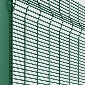 Panneaux de clôture en treillis métallique anti-escalade 358 haute sécurité pour l'Afrique du Sud, portail de prison de 1,5 m avec cadre en acier et revêtement PVC galvanisé - Product Image 2