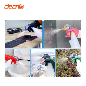 Bouteille <span class=keywords><strong>de</strong></span> pulvérisation en plastique multi-usages résistante aux produits chimiques à déclencheur renforcé <span class=keywords><strong>professionnel</strong></span> pour le nettoyage commercial <span class=keywords><strong>de</strong></span> conciergerie <span class=keywords><strong>de</strong></span> jardin - Product Image 5