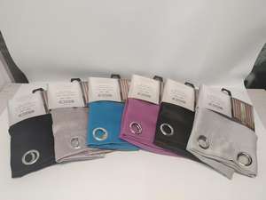 Cortinas opacas aisladas para oscurecer la habitación, cortinas simples para la sala de estar, ropa de cama, cortinas transparentes con ojales para ventana - Product Image 6