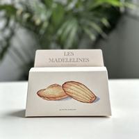 Boîte à pâtisserie élégante à emporter, boîte cadeau jetable pour madeleines, biscuits, emballage pour fête