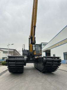 מחפר אמפיבי חפר אמפיבי 20ton חפר אמפיבי צף עם <span class=keywords><strong>pontoon</strong></span> נוסף - Product Image 2