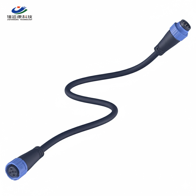 Rugged Male Female IP67 Weatherproof 5Pin Extension Cable for Municipal Lighting Circuits and Industrial Electrical Installation