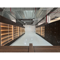 Ensemble d'équipements de luxe pour magasin de cigares, humidor en cèdre espagnol, solution clé en main pour l'aménagement d'un magasin de cigares