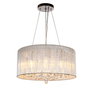Lámpara de Techo Moderna de Cristal LED Blanco Cálido 2700K con Base de Madera y Cubierta Acrílica, Montaje Superficial, para Sala de Estar, CRI 80, 3 Años de Garantía - Product Image 4