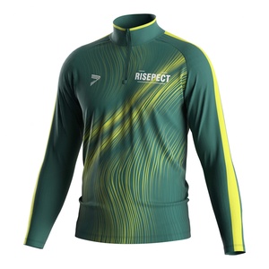 Ensemble de cricket premium 3 en 1, kit de cricket, polo à fermeture éclair 1/4, maillot, pantalon de sport pour homme - Product Image 6