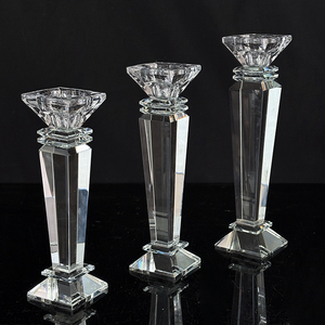 Portacandele in <span class=keywords><strong>Cristallo</strong></span> in 3 Misure MH-1728 - Product Image 1