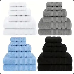 Toallas de Algodón de Alta Calidad Ultra Suaves y Altamente Absorbentes para Baño, Hogar, Hotel, Spa, Gimnasio, Playa - Product Image 1