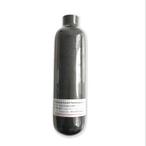 Cilindro de Fibra de Carbono AISUKY para <span class=keywords><strong>Buceo</strong></span> de Alta Presión, 0.35L, 30Mpa, Totalmente Envuelto, Rosca M18*1.5, Tanque de Gas Pequeño para Oxígeno - Product Image 4