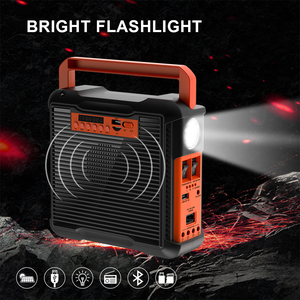 <span class=keywords><strong>Mini</strong></span> xách tay năng lượng mặt trời Máy phát điện Set với Bluetooth Loa điện thoại di động sạc trong nhà ngoài trời khẩn cấp ánh sáng - Product Image 5