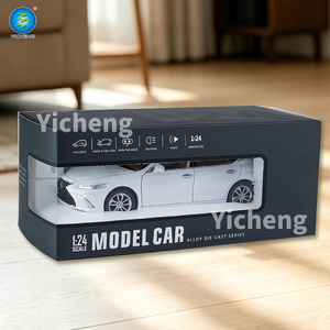 Modellino <span class=keywords><strong>Auto</strong></span> in Lega Pressofusa <span class=keywords><strong>Lexus</strong></span> ES300 Scala 1:24, 6 Porte Apribili, Giocattolo a Retrocarica con Luci e Suoni, Veicolo in Metallo per Bambini e Collezionisti - Product Image 4