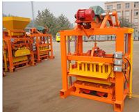 Machine à fabriquer des blocs de briques entrecroisés QTJ4-40, ligne de production automatique de briques, marque Onway, moteur à pression hydraulique pour cendres volantes