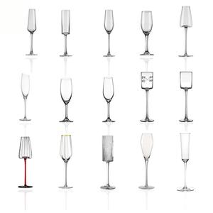 Verres à pied promotionnels sans plomb transparents, verres à jus, verres à vin, verres à cocktail, flûtes à <span class=keywords><strong>champagne</strong></span> - Product Image 1