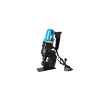 Perforateur hydraulique électrique 1200W, perforateur de trous métalliques avec brosse en carbone, 5 matrices pour fer et cuivre
