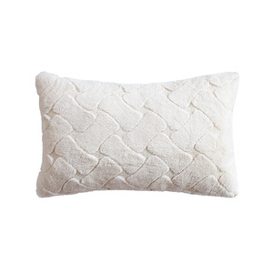 Coussins de canapé de style <span class=keywords><strong>scandinave</strong></span> moderne - Coussins en peluche de couleur unie pour salon <span class=keywords><strong>et</strong></span> chevet, housses de <span class=keywords><strong>coussin</strong></span> décoratives de luxe - Product Image 5