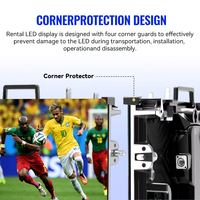 Nueva Pantalla LED para Interiores y Exteriores de 500x500 mm, P2.604, P2.976, P3.91, P4.81, Pantalla LED para Fondo de Escenario Gigante