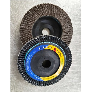 Disco de aleta de óxido de aluminio de origen vietnamita, grano 40 a 320, 4 pulgadas, 5 pulgadas, ideal para tareas de molienda y desbarbado - Product Image 4
