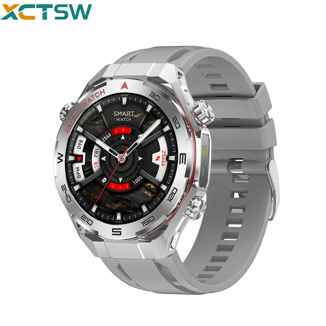 Watch 6 Ultra Smartwatch 1.46-inch TFT Display GPS IP67 Waterproof AI Voice Assistant Heart Rate Monitor Unisex Health Fitness