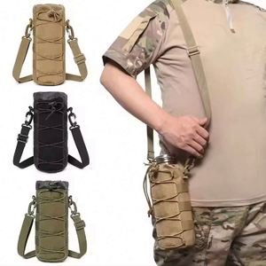 Free Sample Tactical <b>Water</b> <b>Bottle</b> Holder Hydration Carrier Kettle Pouch with <b>Strap</b> Travel Gym Fitness <b>Bottle</b> Sleeve - Product Image 2