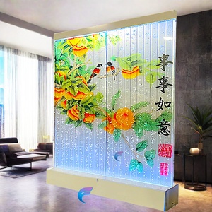 Nouveau Mur d'Eau à Bulles Moderne pour Décoration Intérieure, Fontaine Imprimée Cascade - Product Image 3