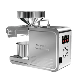 Low-priced Automatic Mini Press <b>Machine</b> Edible Production Stainless Steel Cold Hot Pressing Easy-to-use Soybean Olive Mustard - Product Image 1