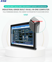 Syoung J1900/i3/i5/i7 Tablet Lebar Terintegrasi Multi Ukuran Tahan Air Ip65 7 10.1 Inci Layar Sentuh Industri Panel Win7/8/10/Linux