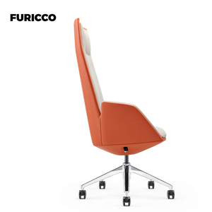 FURICCO-silla de oficina giratoria de cuero genuino, cómoda y moderna - Product Image 3