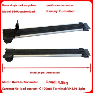 Accessoire synchrone de bande transporteuse de voie sortante en plastique PVC pour distributeurs automatiques avec produit de matériel emballé par carton de moteur - Product Image 2