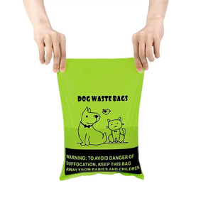 Customized Cornstarch Biodegradable Lavender Scented Eco-Friendly Outdoor Dog Poop Waste <b>Bags</b> - Product Image 4